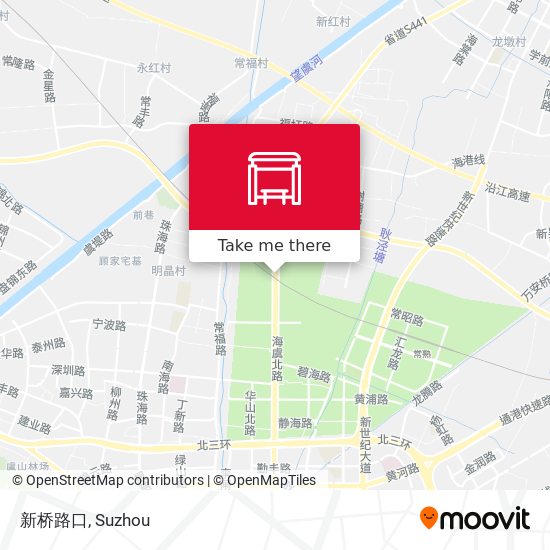 新桥路口 map