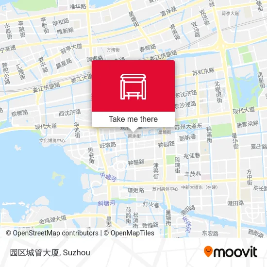 园区城管大厦 map