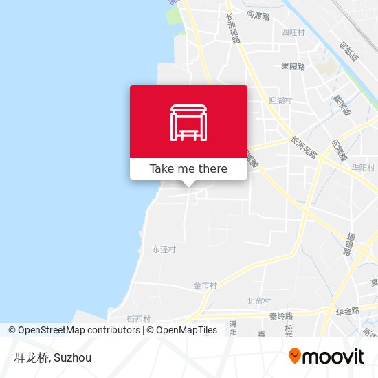 群龙桥 map