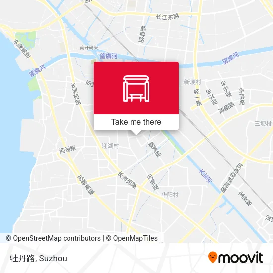 牡丹路 map