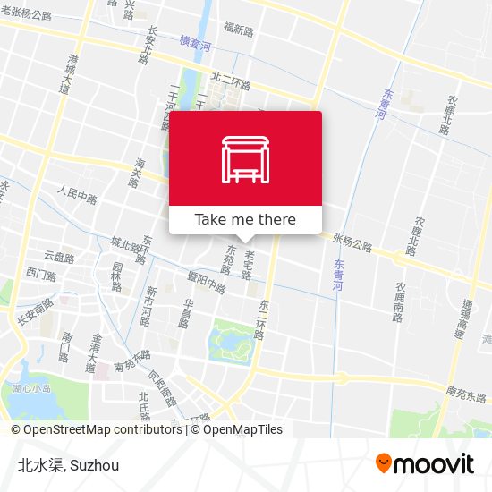 北水渠 map
