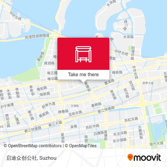 启迪众创公社 map