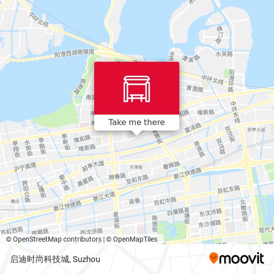 启迪时尚科技城 map