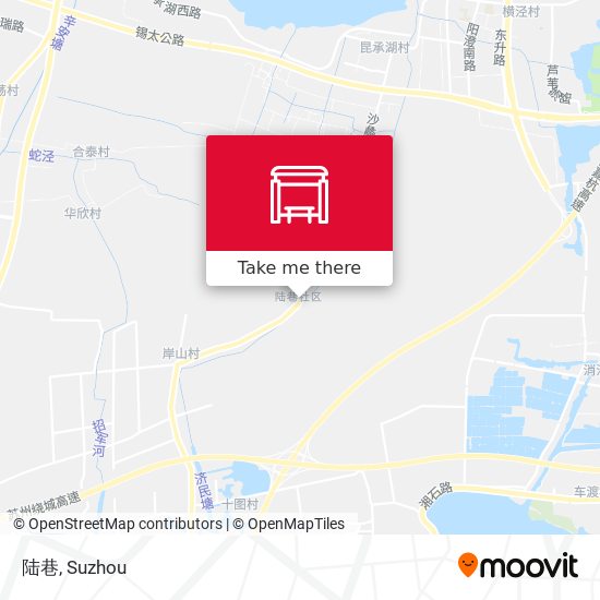 陆巷 map
