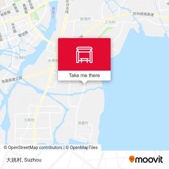 大姚村 map
