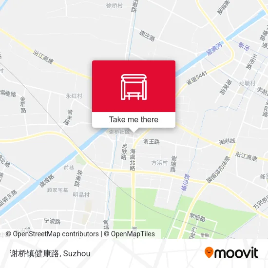 谢桥镇健康路 map
