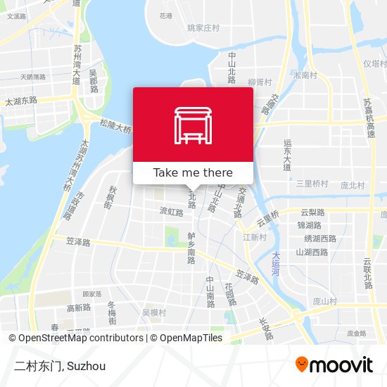 二村东门 map