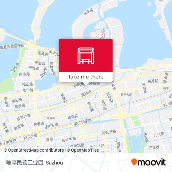唯亭民营工业园 map