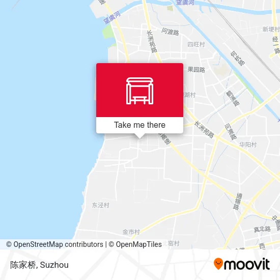 陈家桥 map