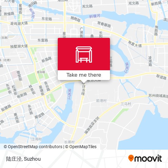 陆庄泾 map