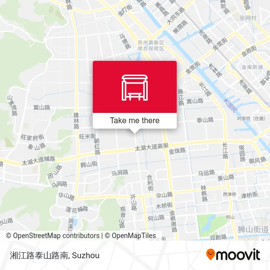 湘江路泰山路南 map