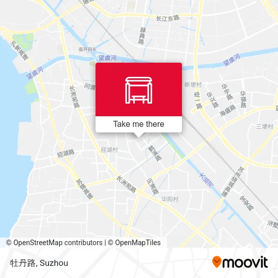 牡丹路 map