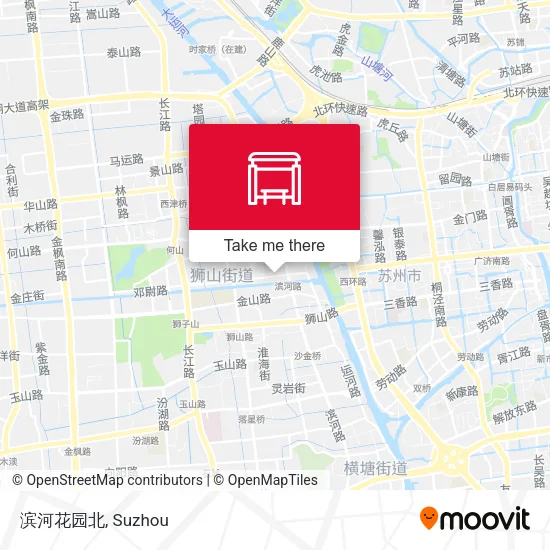 滨河花园北 map