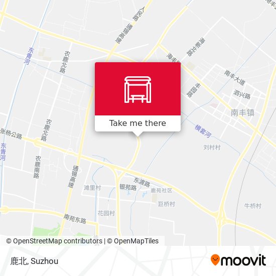 鹿北 map