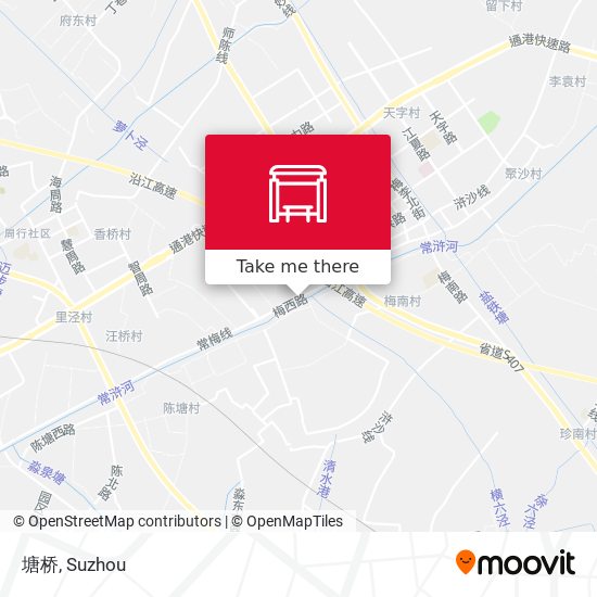 塘桥 map