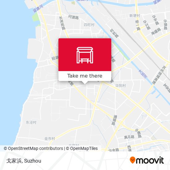 戈家浜 map