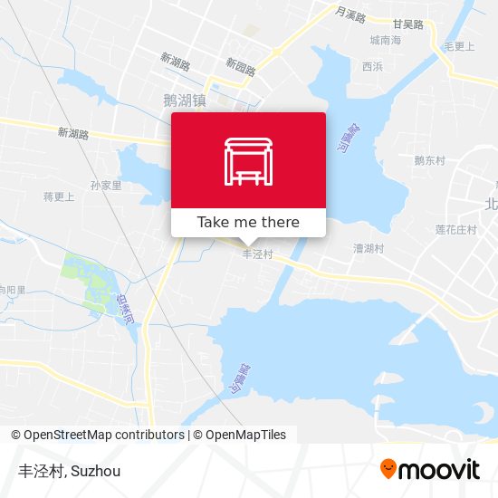 丰泾村 map