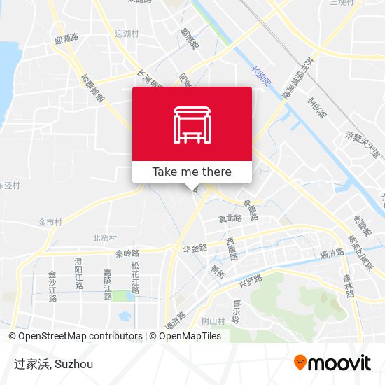 过家浜 map