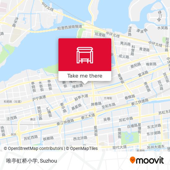 唯亭虹桥小学 map