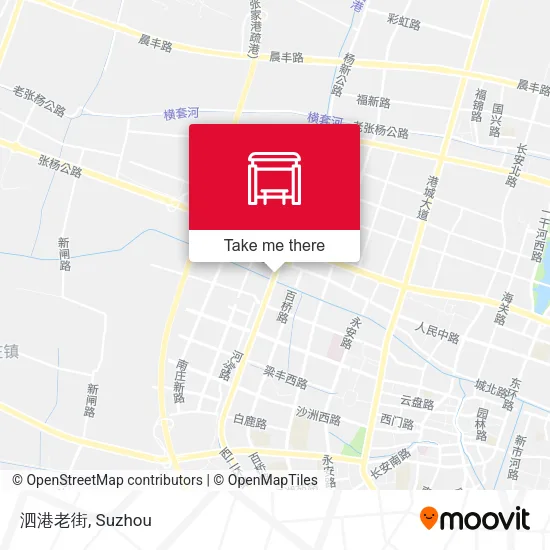 泗港老街 map