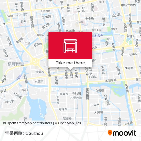 宝带西路北 map