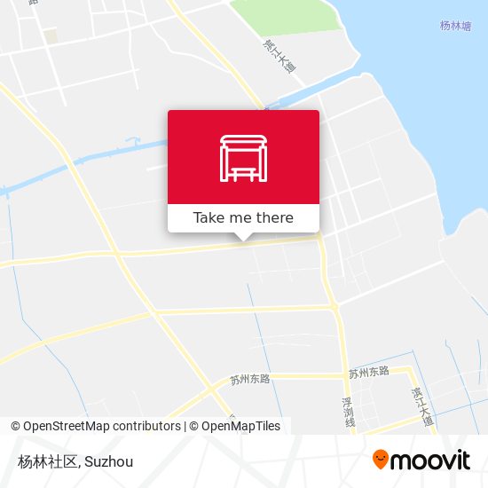 杨林社区 map