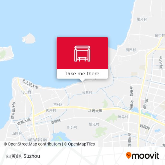 西黄岖 map