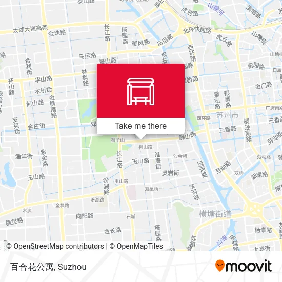 百合花公寓 map