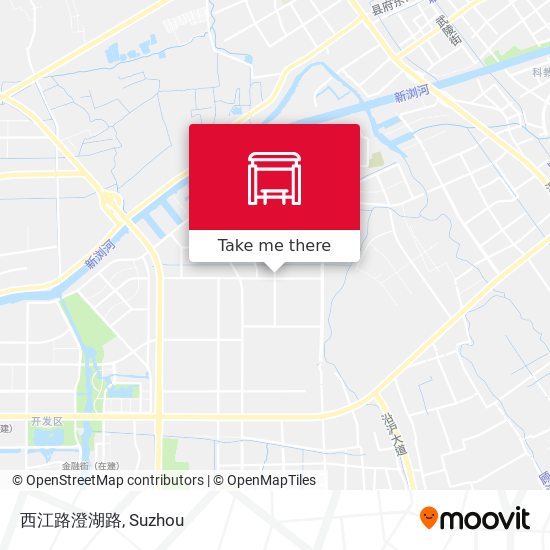 西江路澄湖路 map