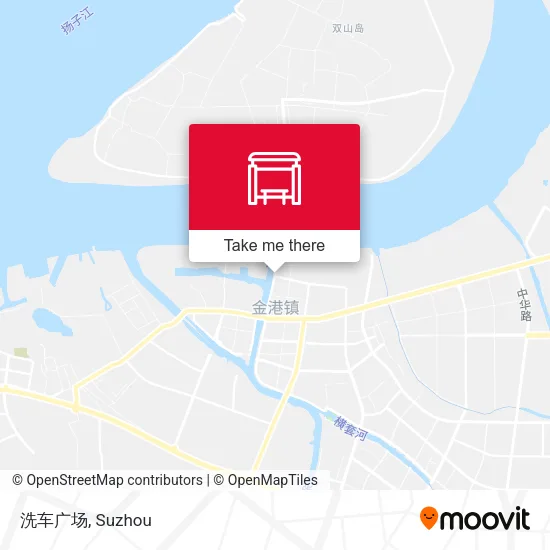 洗车广场 map