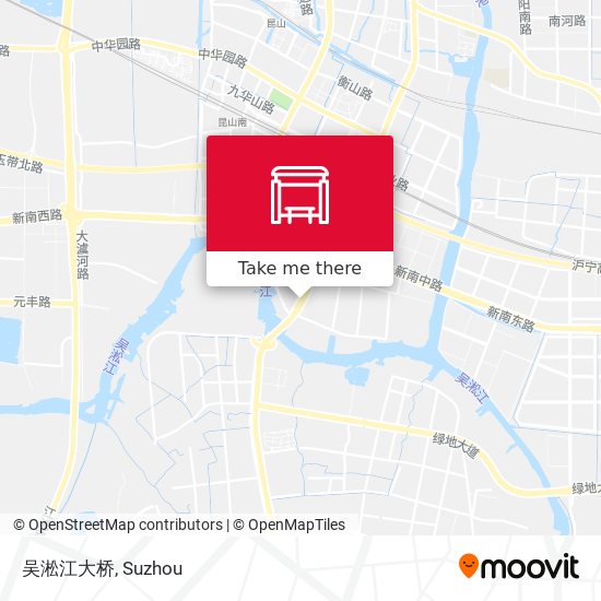 吴淞江大桥 map