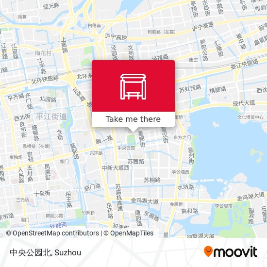 中央公园北 map
