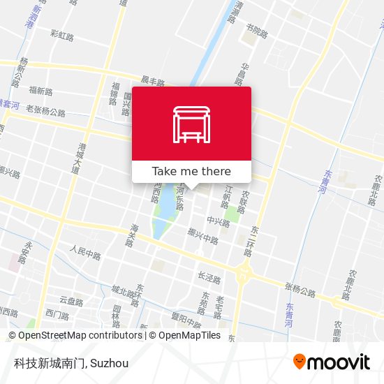 科技新城南门 map