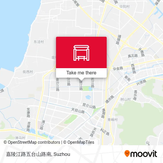 嘉陵江路五台山路南 map
