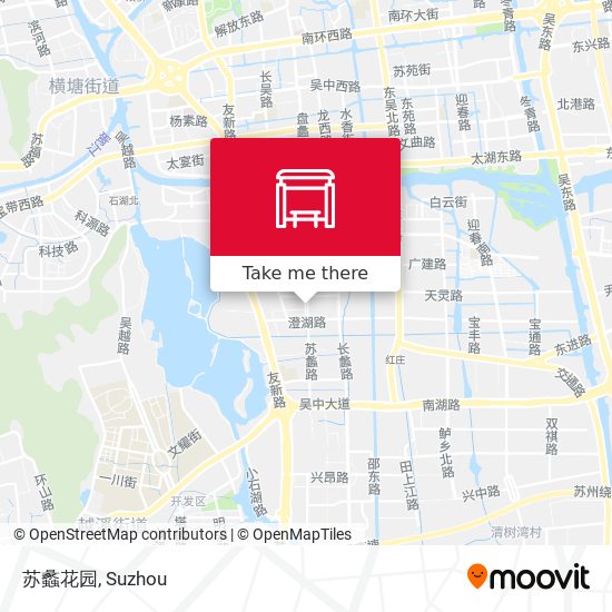 苏蠡花园 map