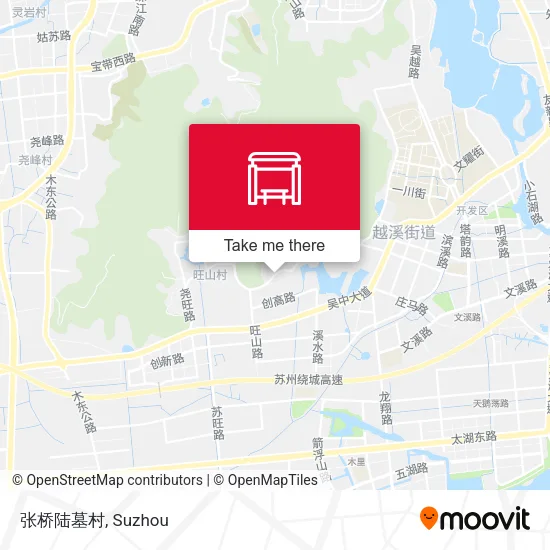 张桥陆墓村 map