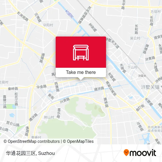 华通花园三区 map