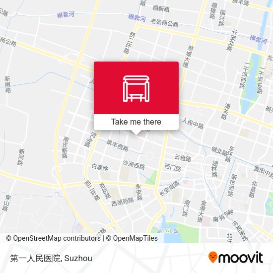 第一人民医院 map