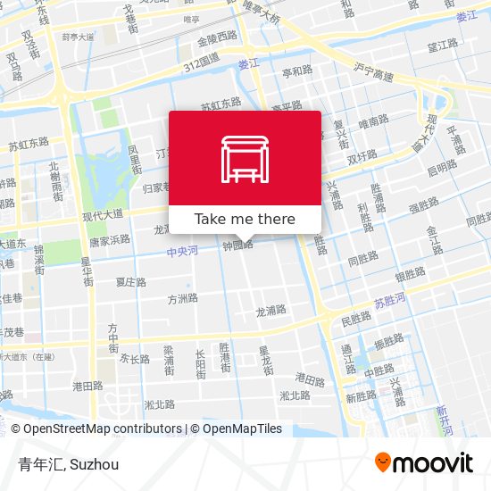 青年汇 map