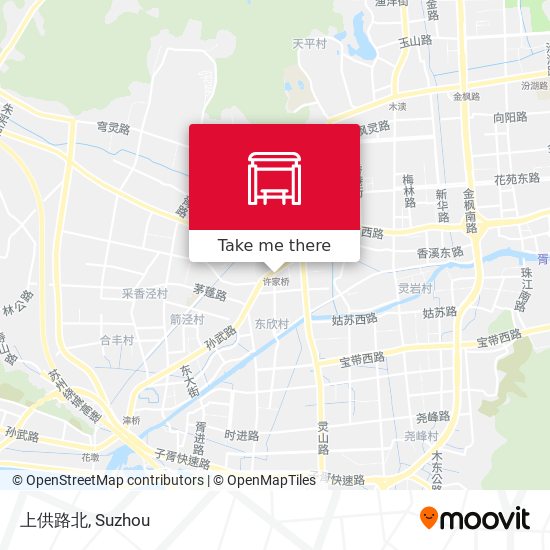 上供路北 map