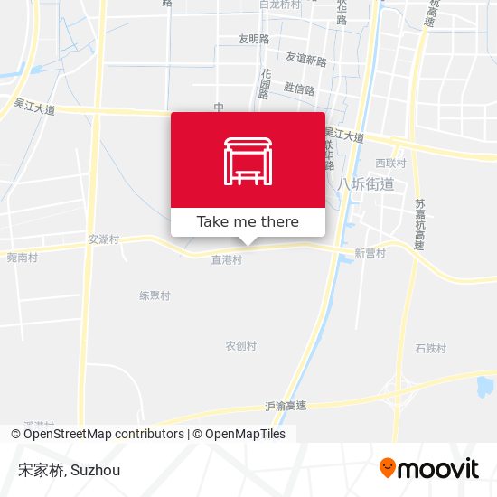 宋家桥 map