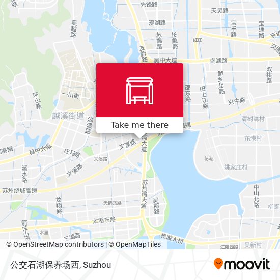 公交石湖保养场西 map