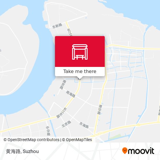 黄海路 map