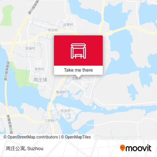 周庄公寓 map