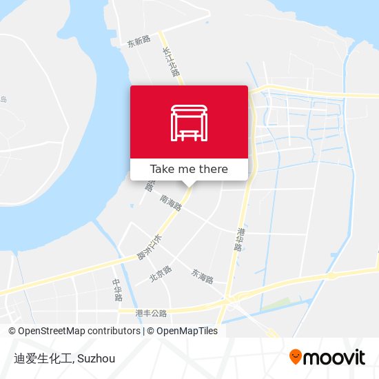 迪爱生化工 map