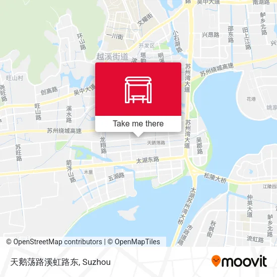 天鹅荡路溪虹路东 map