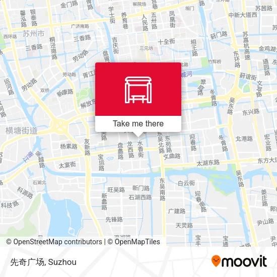 先奇广场 map