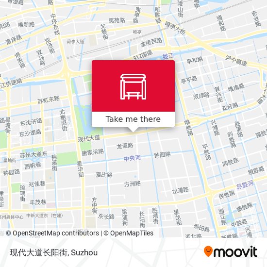 现代大道长阳街 map