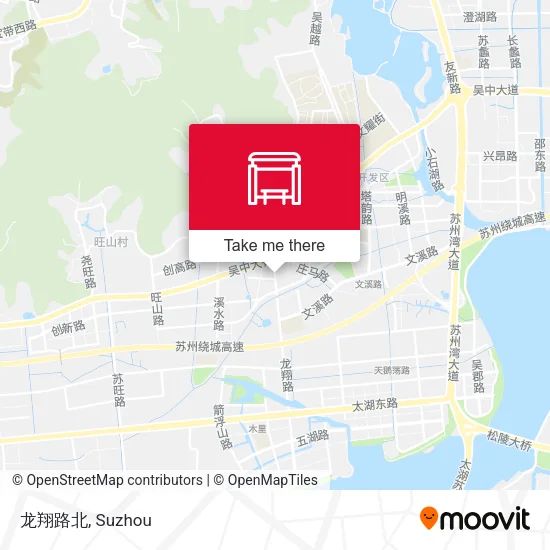 龙翔路北 map