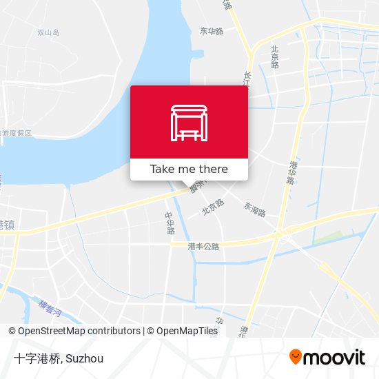 十字港桥 map